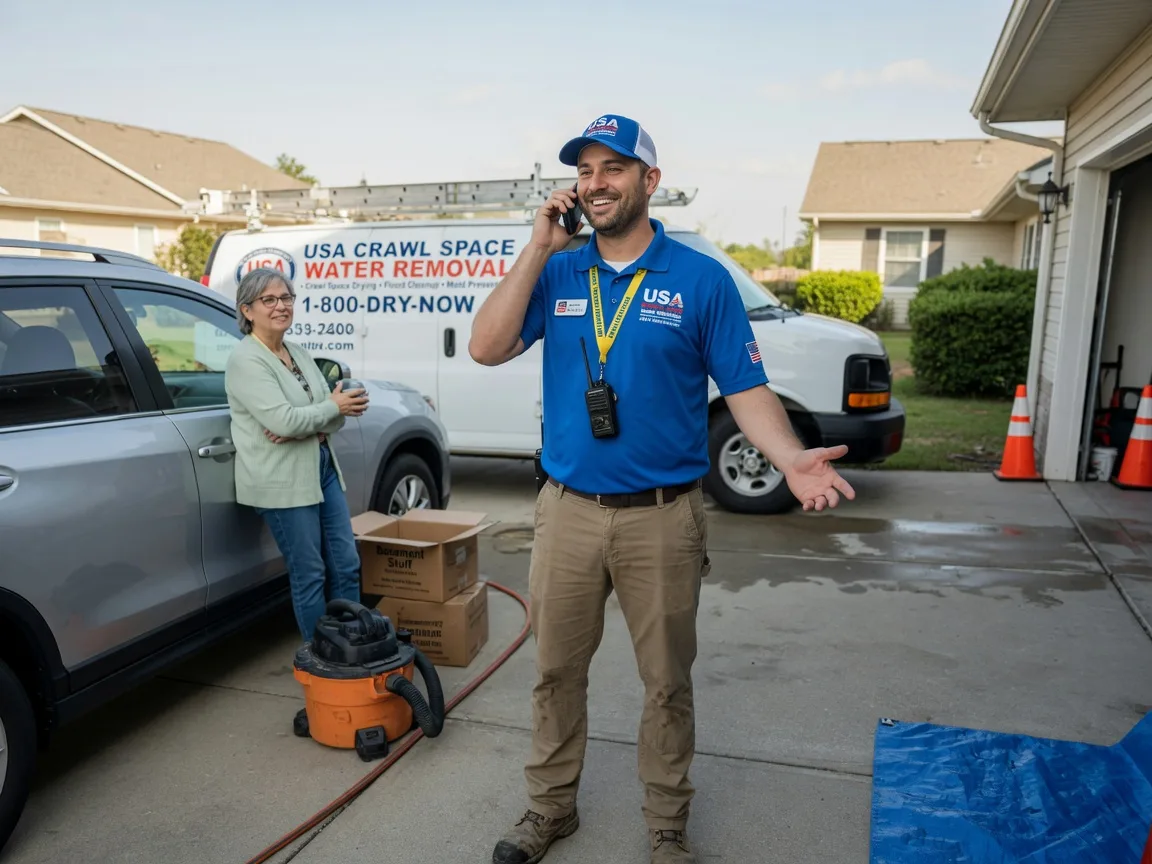 Crawl Space Water Removal Gibson, GA FAQs